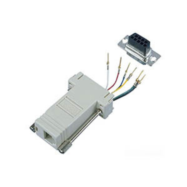 Allen Tel Data Adapter Kit, 9-Pin DB, 8-Conductor, Male ATDB9M-8